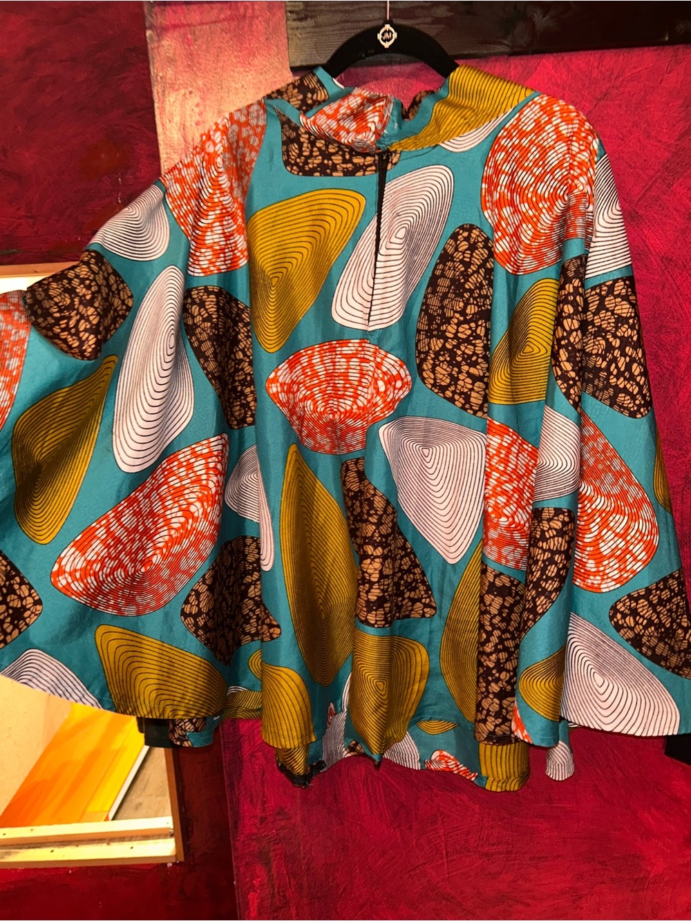 Handmade Multicolored Poncho